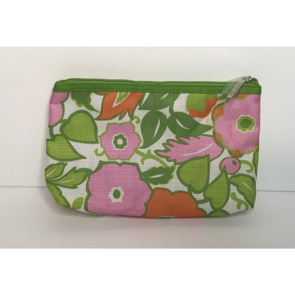 Jonathan Adler Clinique Makeup Bag Set Floral Geometric‎ Cosmetic Pouches Travel